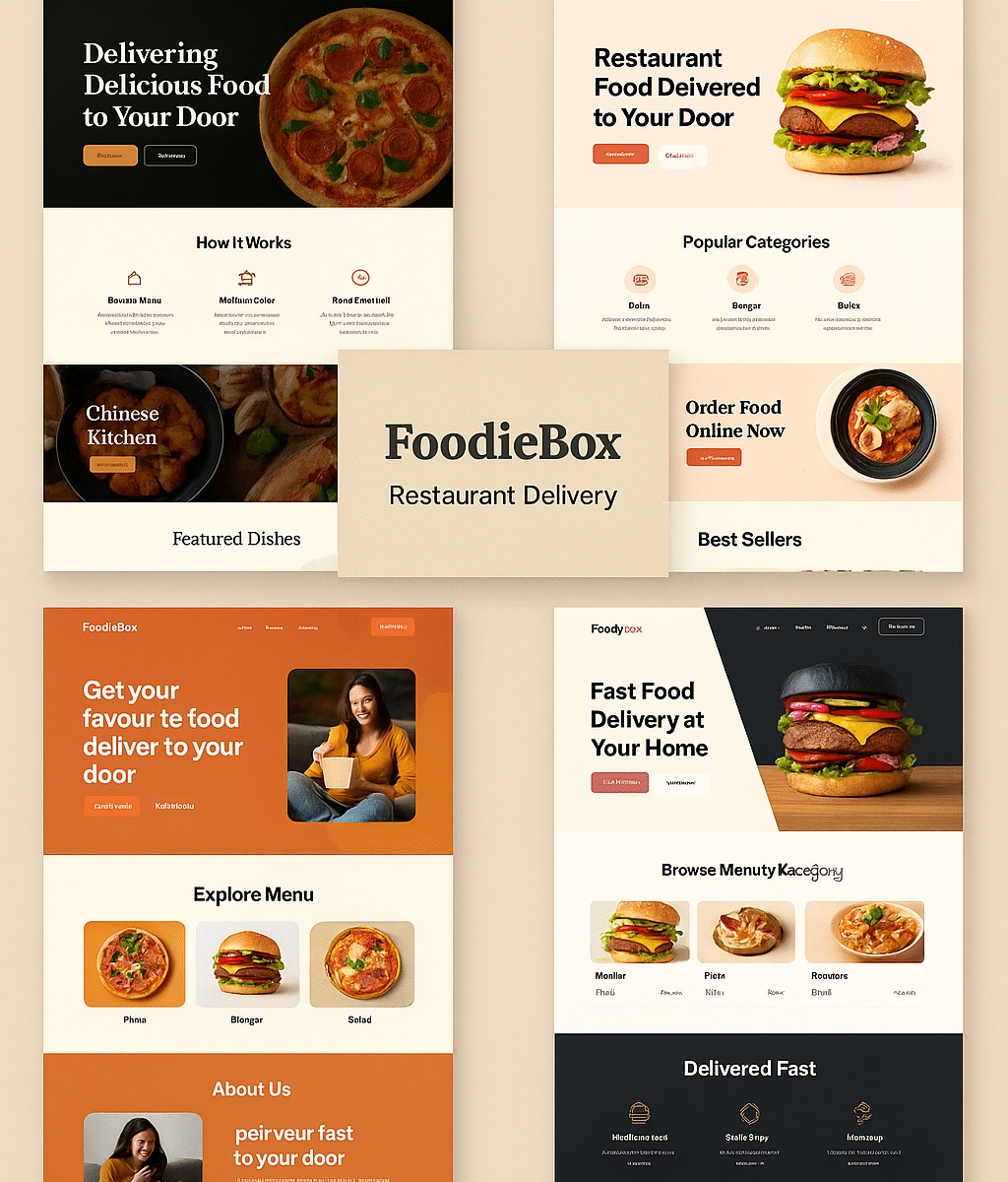 FoodieBox Restaurant Delivery