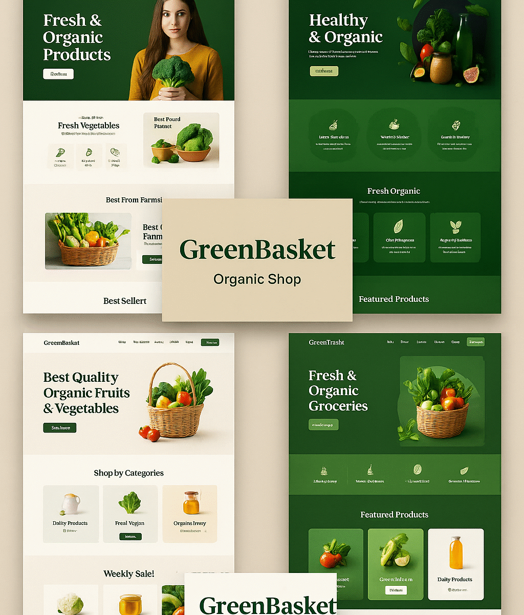 GreenBasket Organic Shop