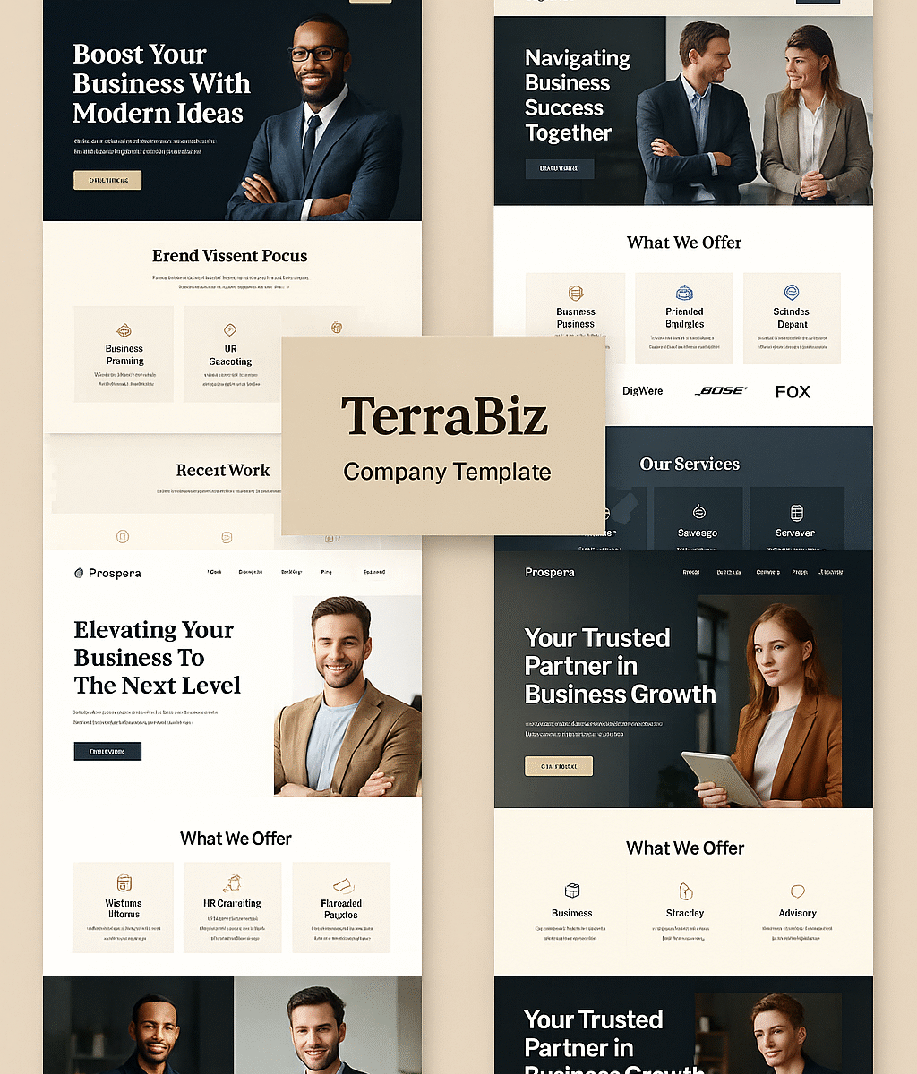 TerraBiz Company Template